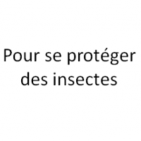 Pour se protéger des insectes